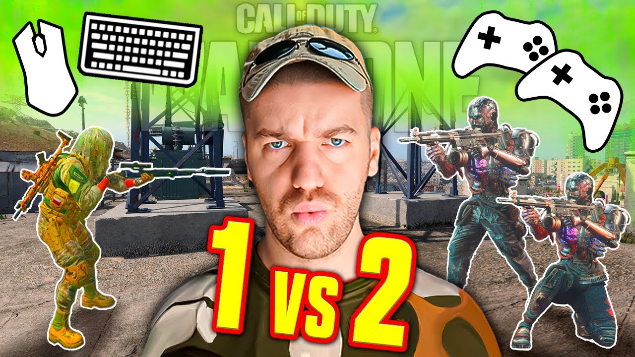 WALKA 1 VS 2 Z PADZIARZAMI W WARZONE!