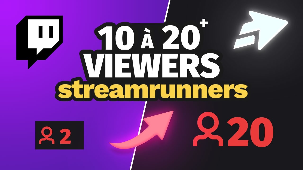 Devenir affilié Twitch rapidement grâce à cet outil incroyable ! 🚀 Streamrunners