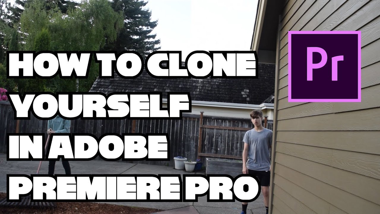 HOW TO CLONE YOURSELF IN ADOBE PREMIERE PRO IN UNDER 3 MINUTES!!