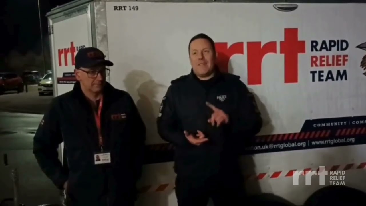 RRT Exeter supporting the emergency response at Exmouth