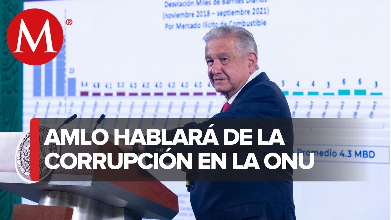 AMLO ir&aacute; a sede de la ONU en noviembre y hablar&aacute; sobre corrupci&oacute;n