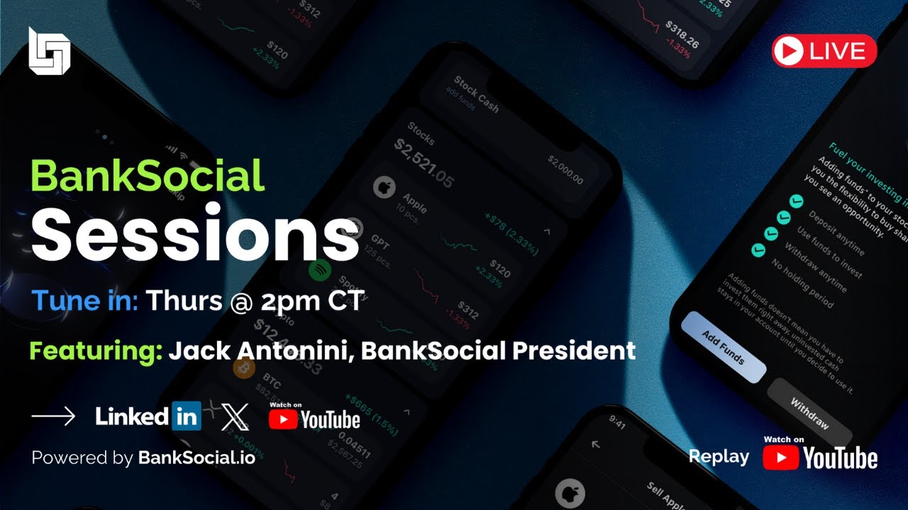 BankSocial Sessions with Jack Antonini