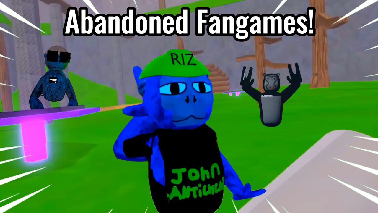 Я играл в ЗАБРОШЕННЫЕ игры Gorilla Tag Fangames!