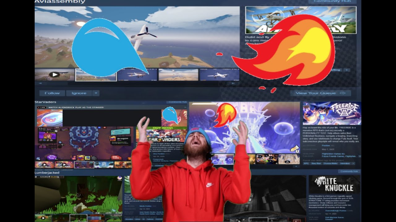 I Tortured Myself! I Played 5 Random Games From Steam&rsquo;s Discovery Queue (Why Did I Do This?)