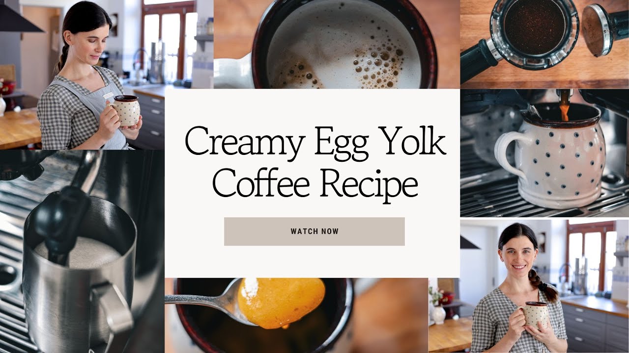 This egg yolk coffee changed my energy completely