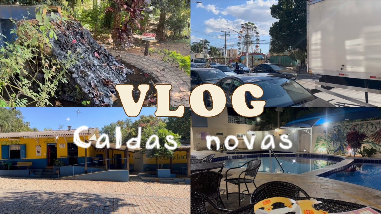 ASMR VLOG viajando para Caldas novas ✨