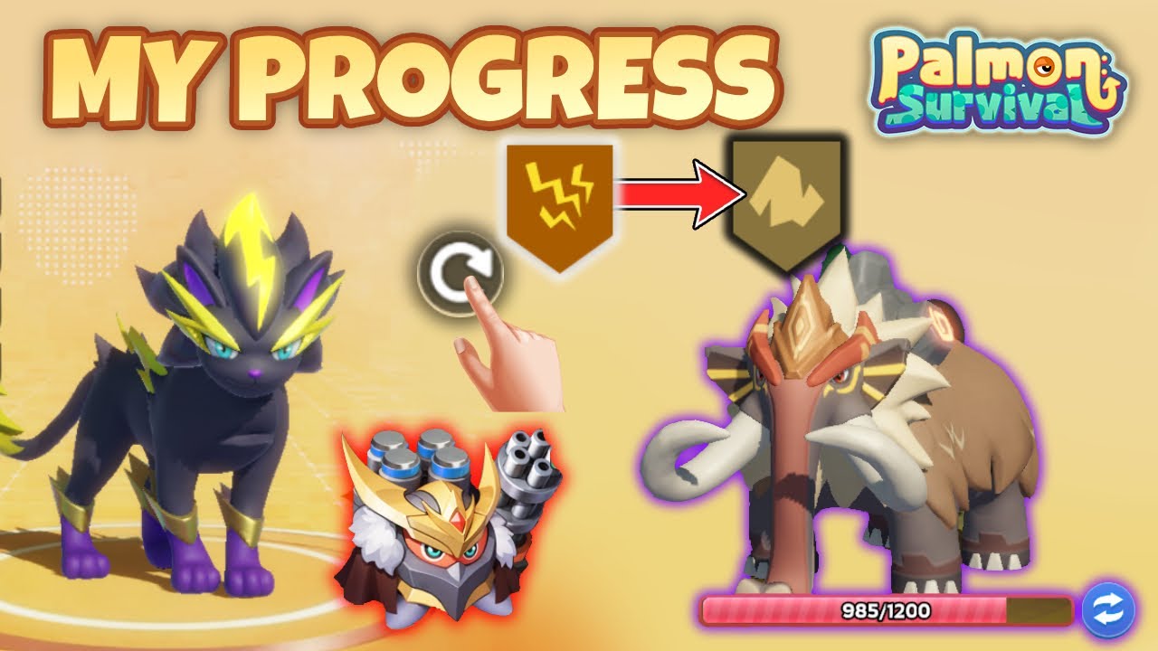 MY PROGRESS IN PALMON SURVIVAL