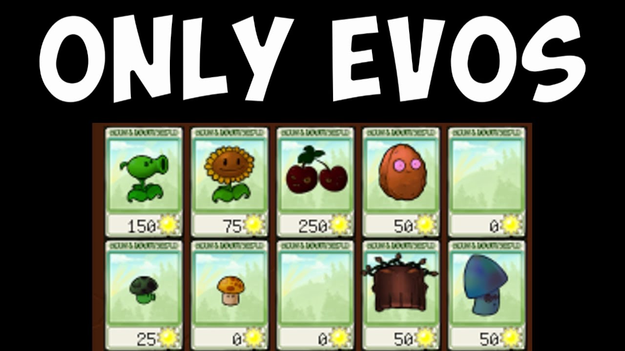 ONLY EVOLVED PLANTS (Part 1)