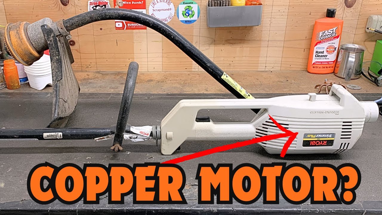 Scrapping an Electric Weed Whacker
