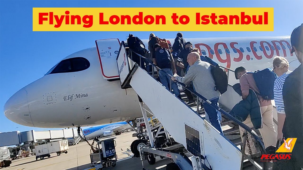 Flying London Stansted to Istanbul with pegasus airlines