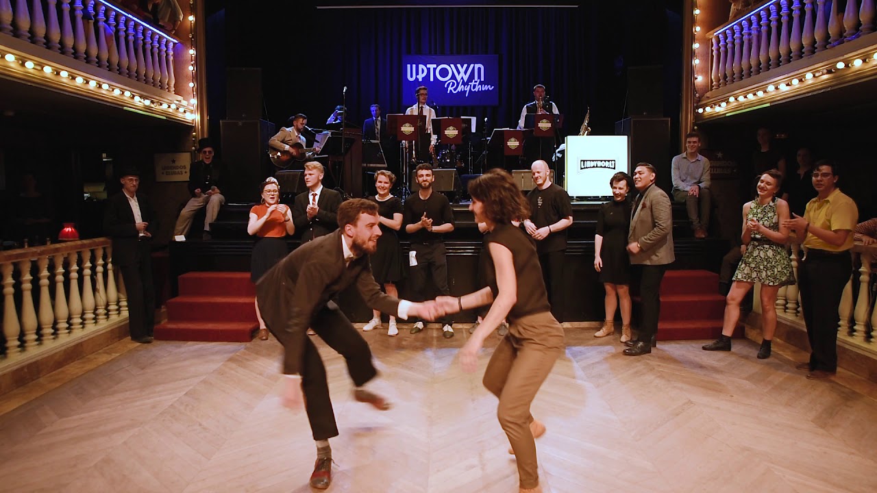 Uptown Rhythm 2019: Lindy hop JnJ Open Competition Final with Heart of Dixie