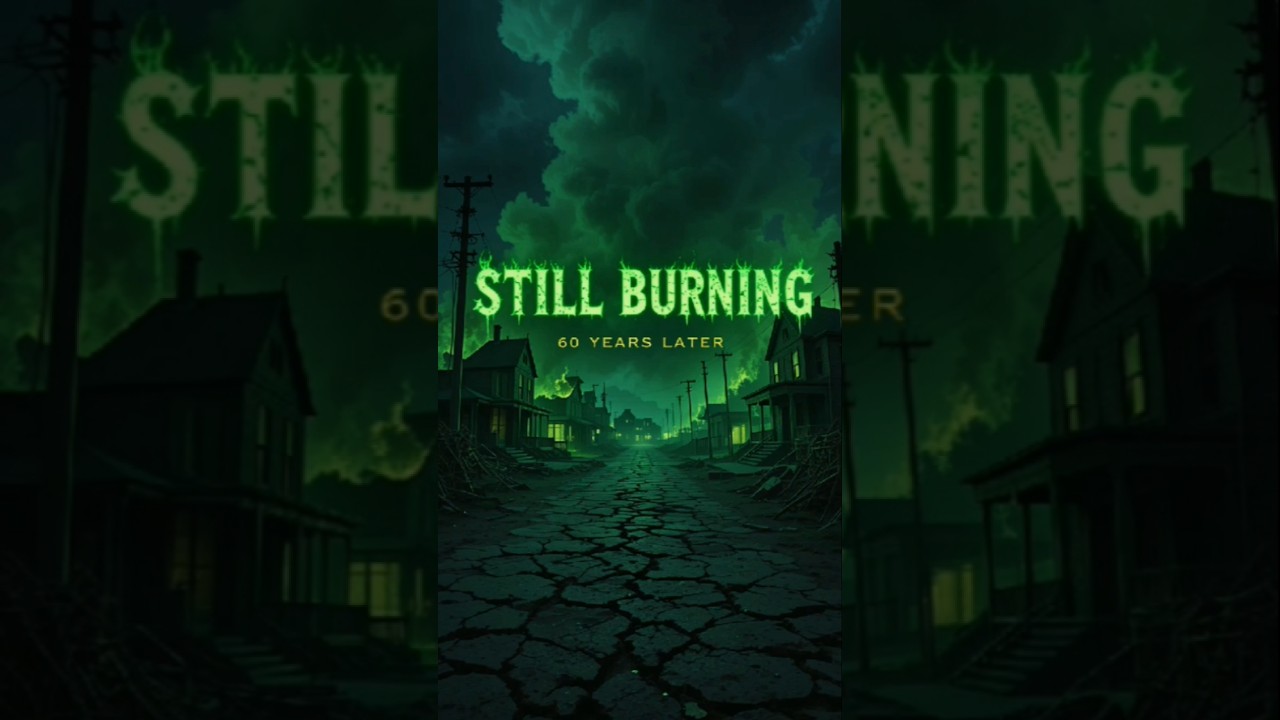 This Town Has Been on Fire for 60 YEARS! #yotube#shorts# crime