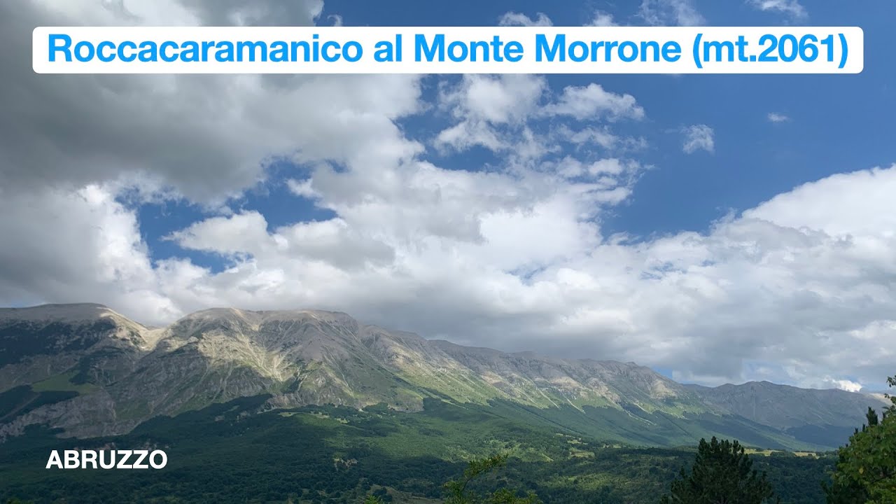 Roccacaramanico al Monte Morrone  mt .2061