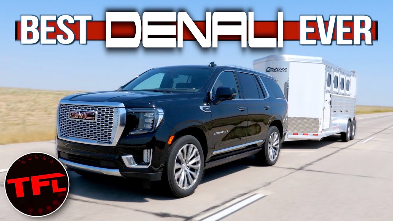 Can the New 2021 GMC Yukon Denali Still Tow Like a Truck? We Put It on a Towing MPG Loop to Find Out