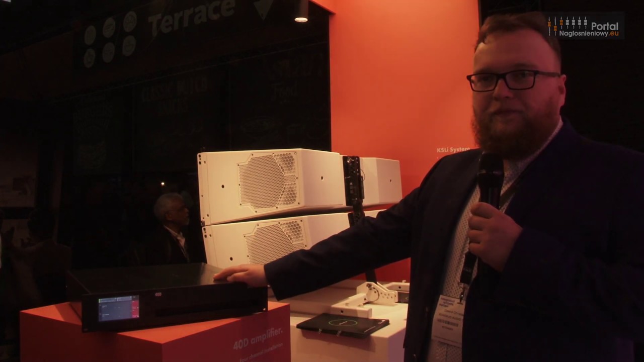 d&b audiotechnik KSLi & 40D - instalacyjny system liniowy i instalacyjna końc&oacute;wka mocy [ISE 2020]