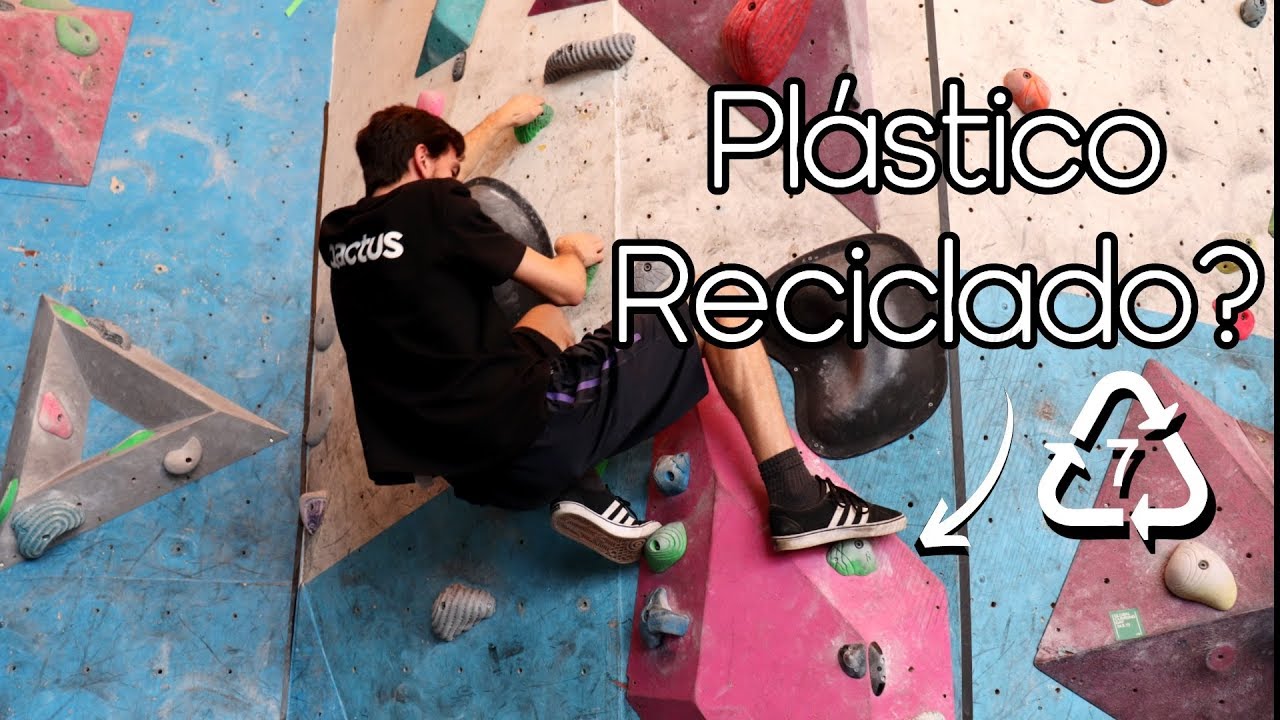 Un MURO DE ESCALADA con PLÁSTICO RECICLADO? - Qactus