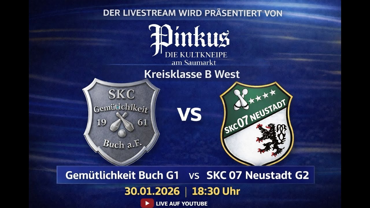 Gemütlichkeit Buch G1 vs. SKC 07 Neustadt G2