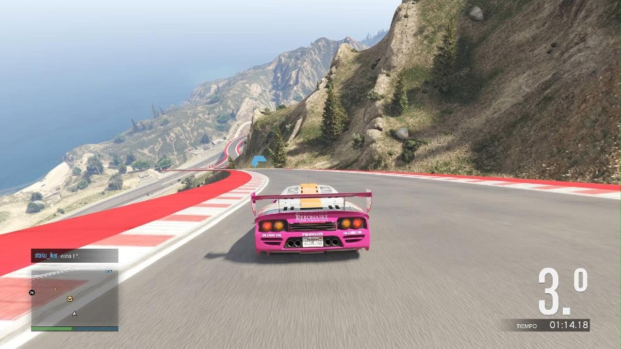 Dejando en ridículo a mis a amigos carreras GTA online
