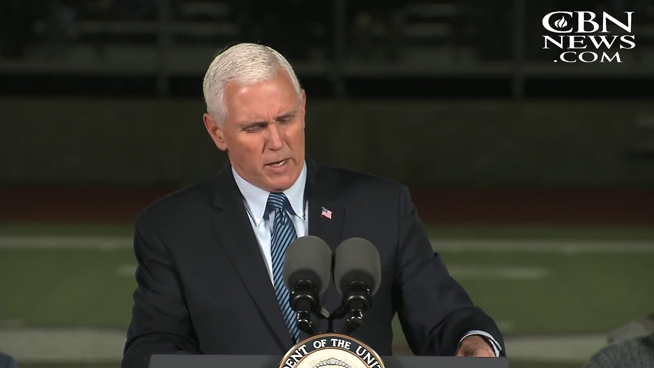 VP Pence to Devastated Sutherland Springs Church: 'God Is Close to the Brokenhearted'