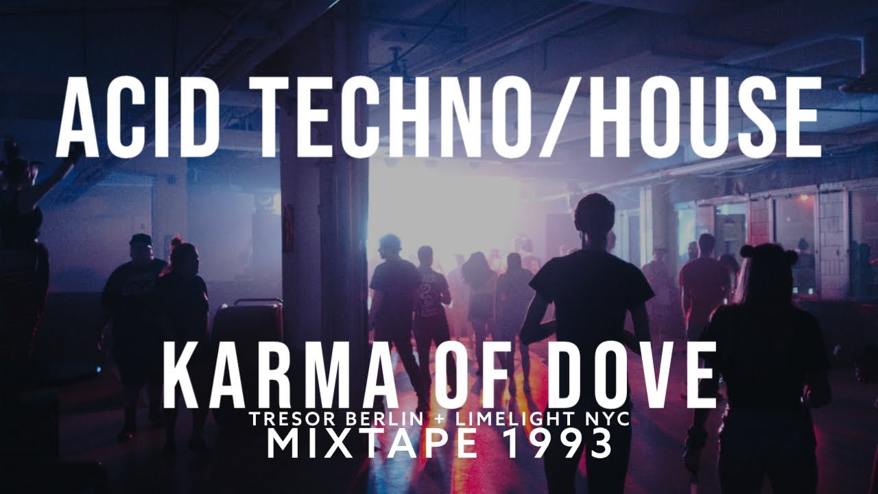 Oldskool Acid House Techno Mixtape (Tresor Berlin 1992 Tracks)