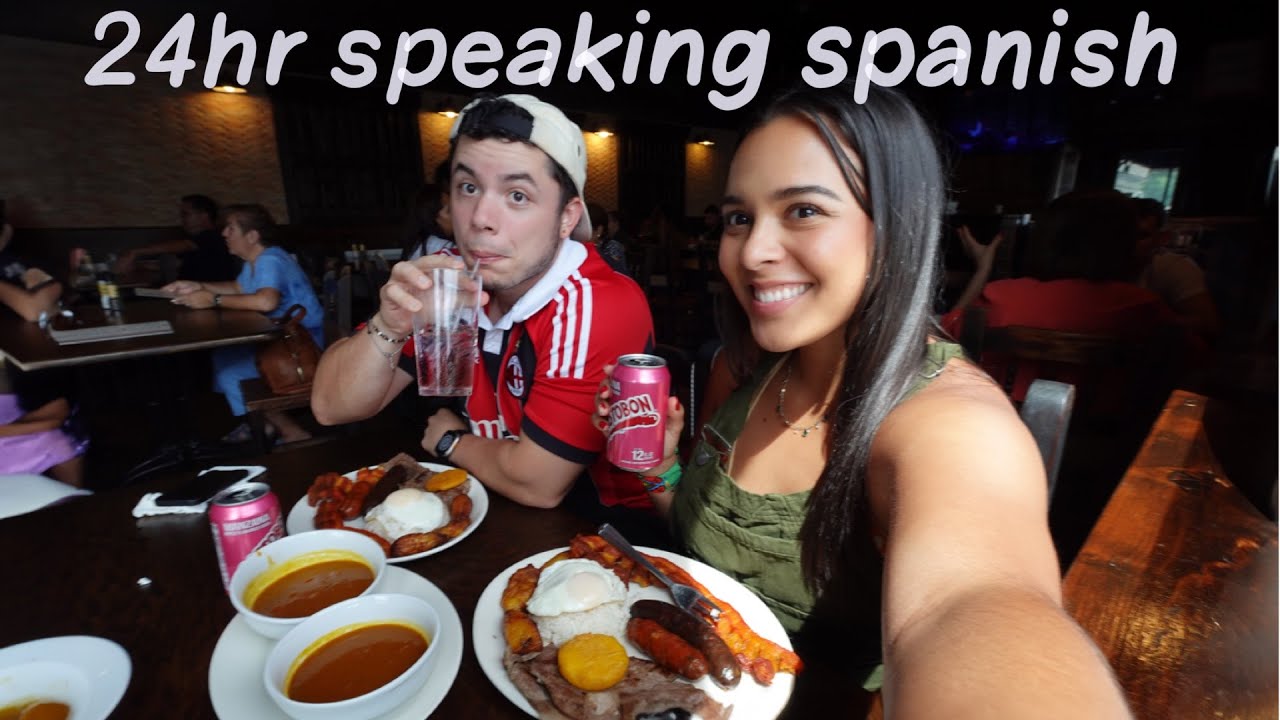 speaking only spanish for 24HRS 🇨🇴🤍| VLOG
