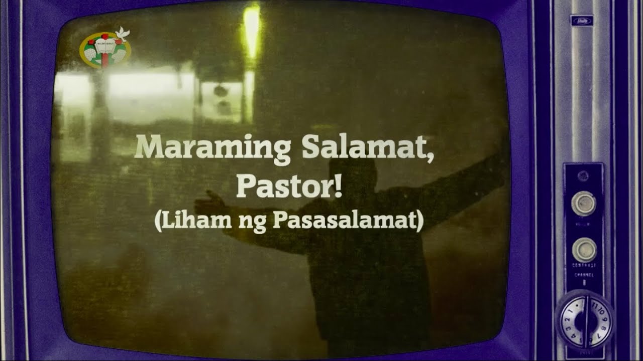 Maraming Salamat, Pastor (Liham ng Pasasalamat) | JTR Pastor's Appreciation Day | Spoken Poetry
