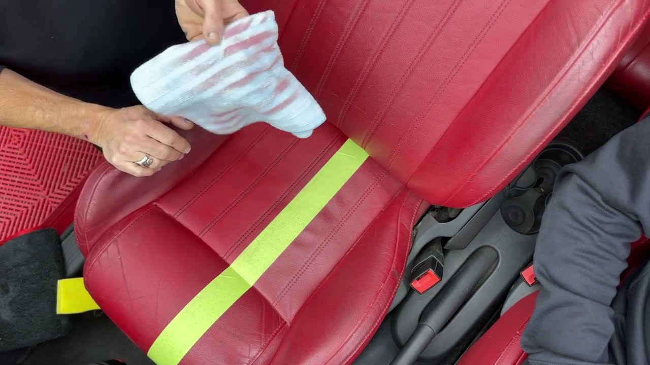 How to Clean Old Leather Seats (with Interior Clean & Protect)