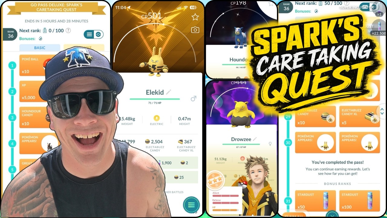 Охота на Хундо Хаундура! Событие &laquo;Забота Спарка&raquo; в Pok&eacute;mon GO!