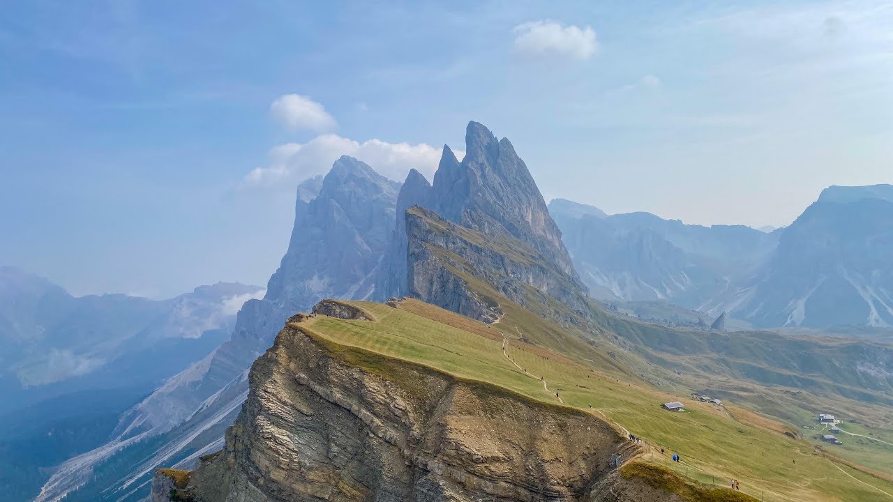 Monte Seceda senza impianti di risalita
