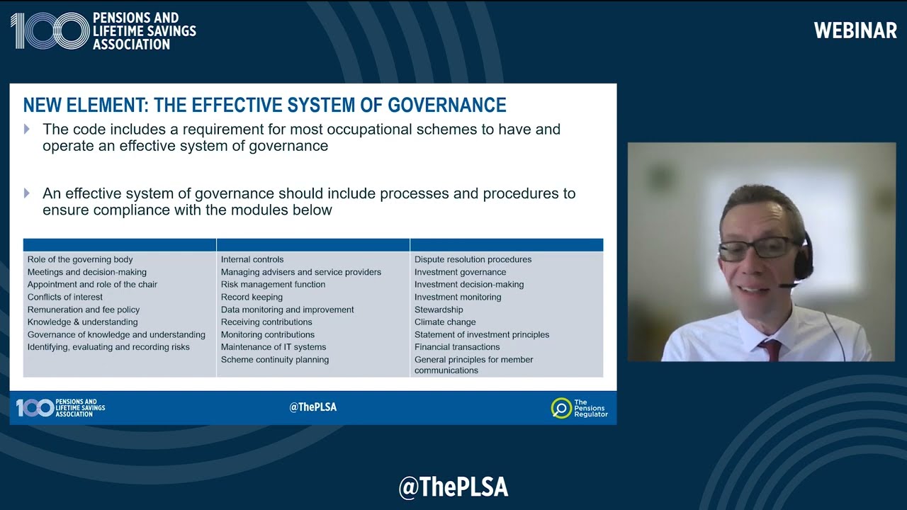 PLSA/TPR Webinar: Implementing TPRs New Code of Practice