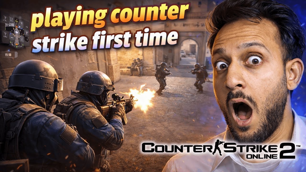 PLAYING COIUNTER STRIKE 2  FIRST TIME | Live Streaming |