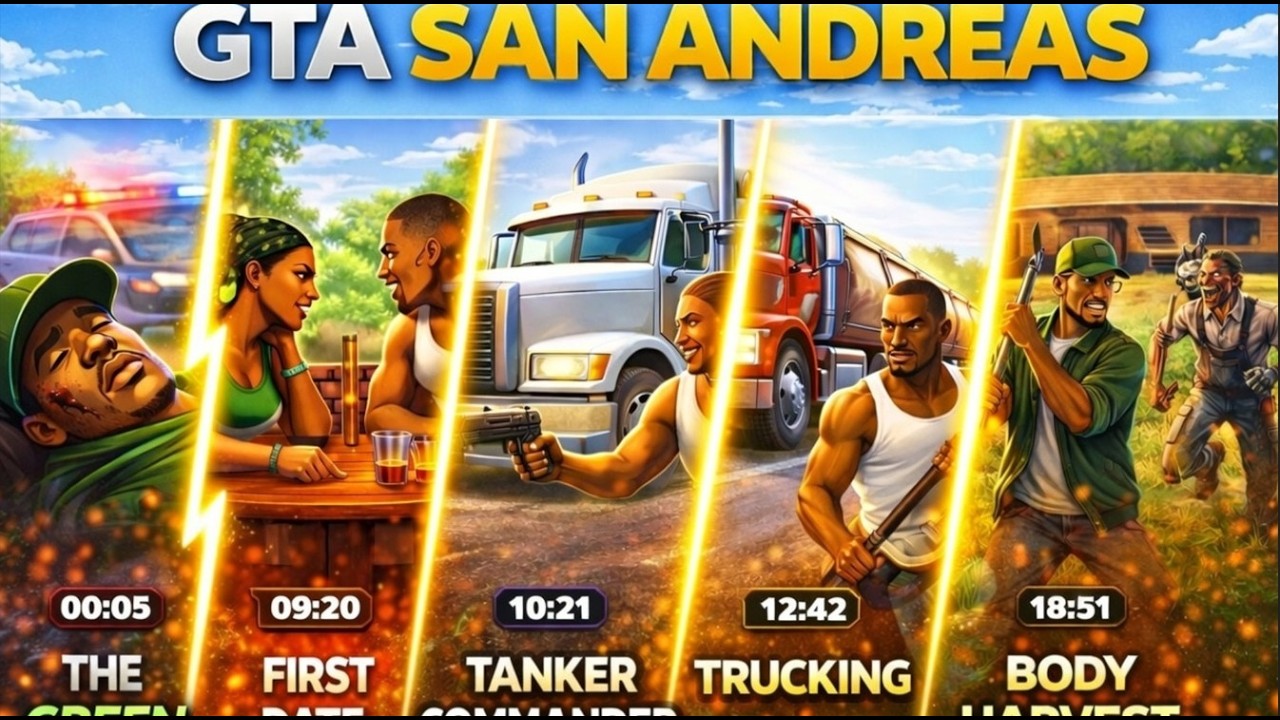 Ek Mission Se CJ ki Life Palat Gai GTA SAN ANDREAS #gta