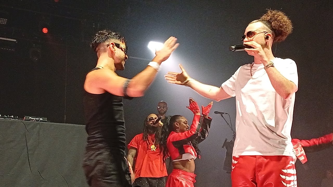 ❤️‍🔥 Blaiz Fayah à l'Olympia feat Kybba 🔥 acapella Pon the thing 31.01.2026