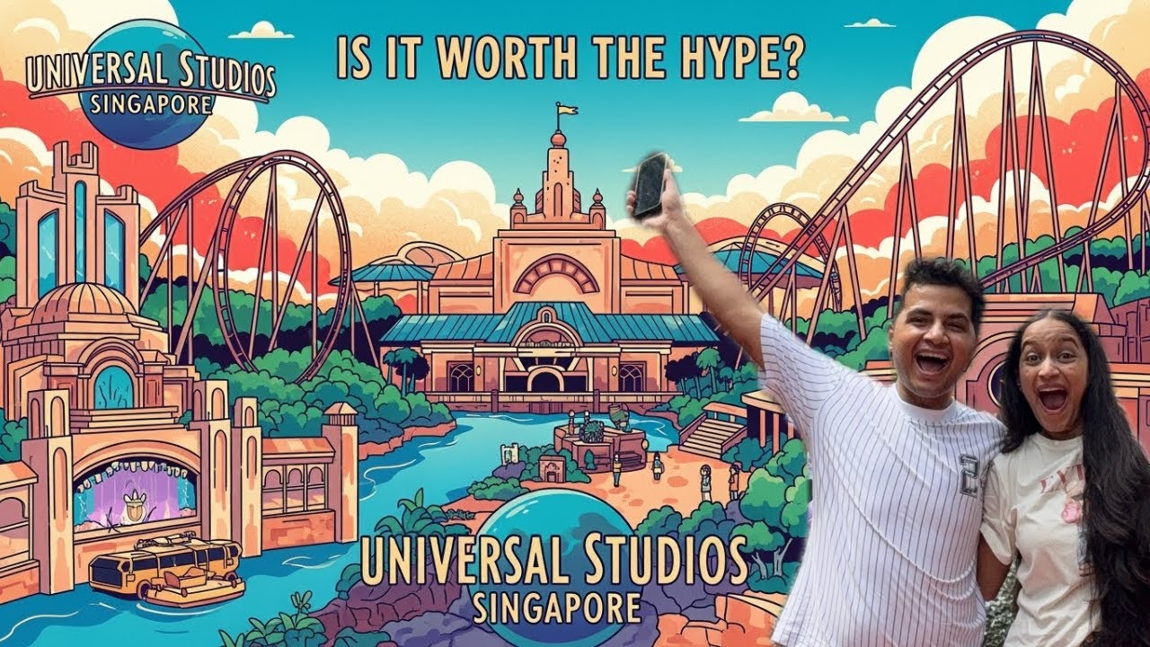 UNIVERSAL STUDIOS SINGAPORE | SINGAPORE NATIONAL DAY | TRAVELLING WITH INFANT |AUGUST 2025