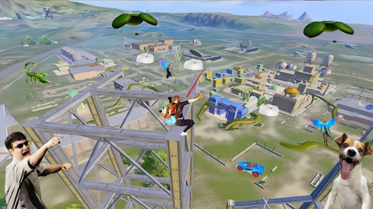 Tower Camping IQ 1000 😱😱 PUBG MOBILE FUNNY MOMENTS 😂