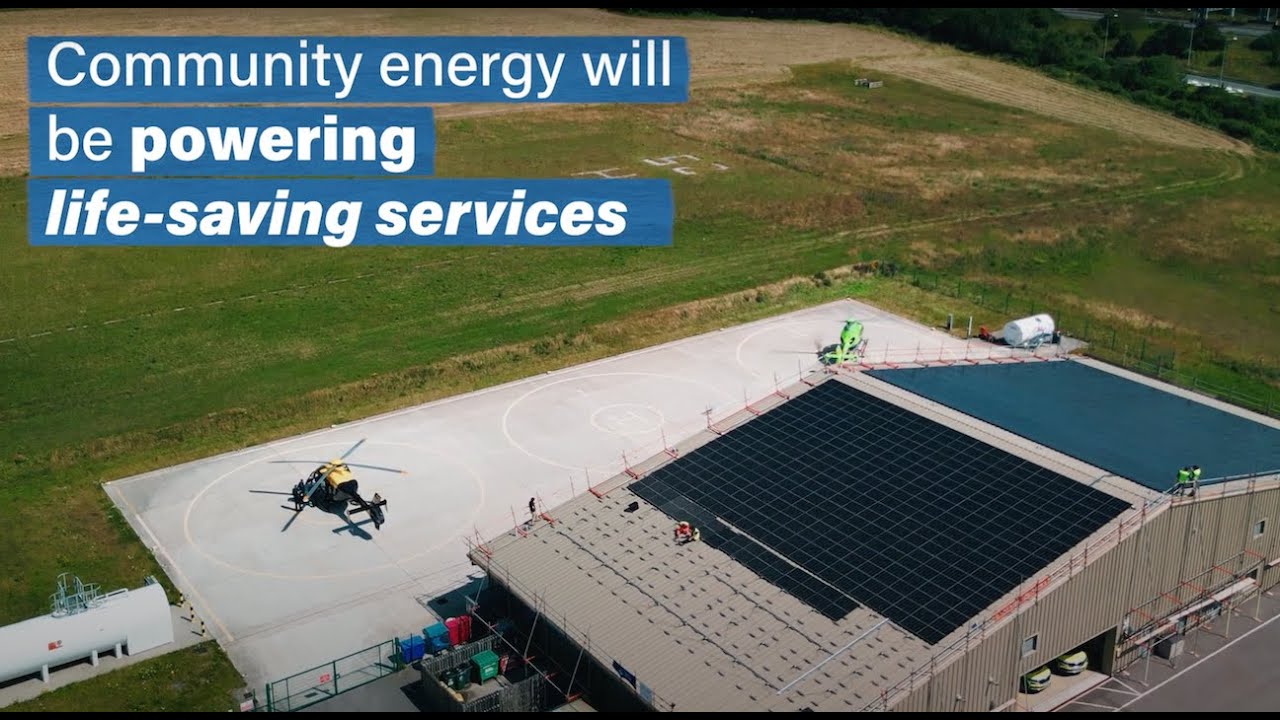 Community Energy Arrives at Great Western Air Ambulance