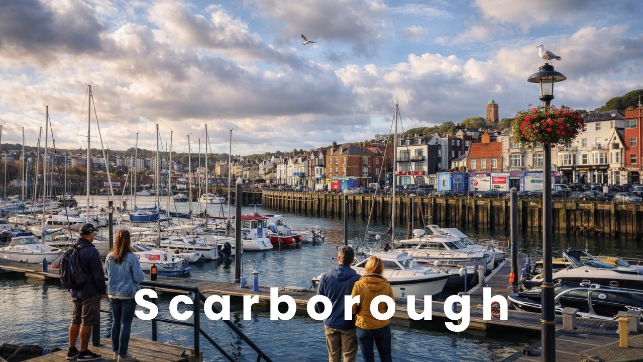 Scarborough Walking Tour 🇬🇧 | What to See in Scarborough