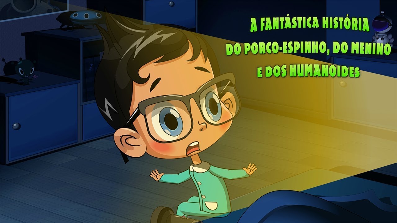 Contos Assustadores Da Masha - A Fantástica História Do Porco-Espinho, Do Menino E Dos Humanoides 👽