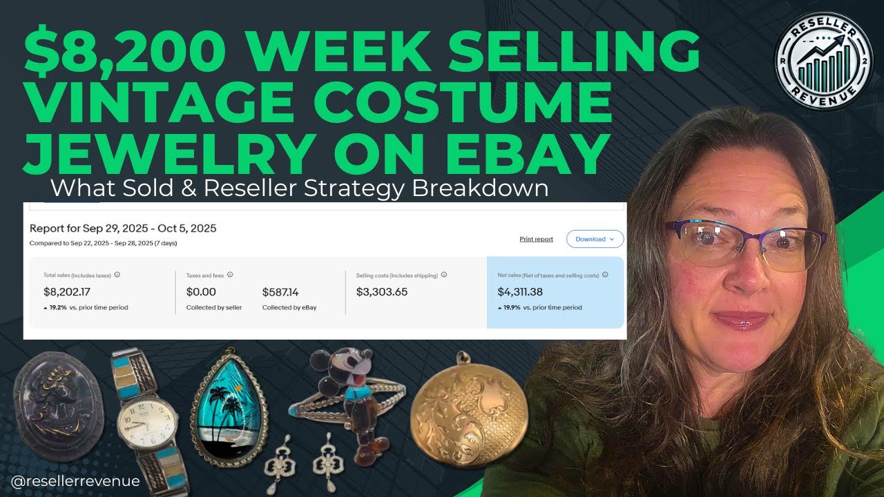 Продавец ювелирных изделий на eBay заработал 8,2 тысячи долларов за неделю! Что продаётся и как я...