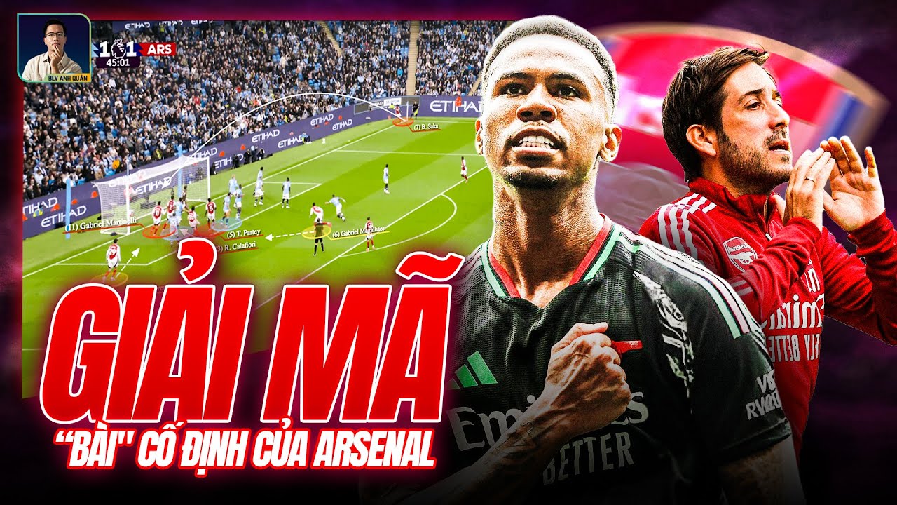 GIẢI M&Atilde; B&Agrave;I CỐ ĐỊNH ĐỈNH CAO CỦA ARSENAL!