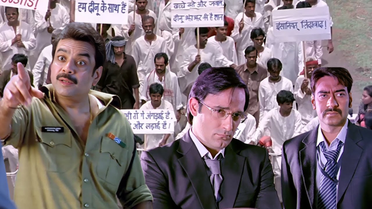 CBI वाले जो कंठ लंगोट बांध के घूम रहे हैं, उनको फांसी पर चढ़वा देंगे हम | Aakrosh | Ajay, Akshaye K