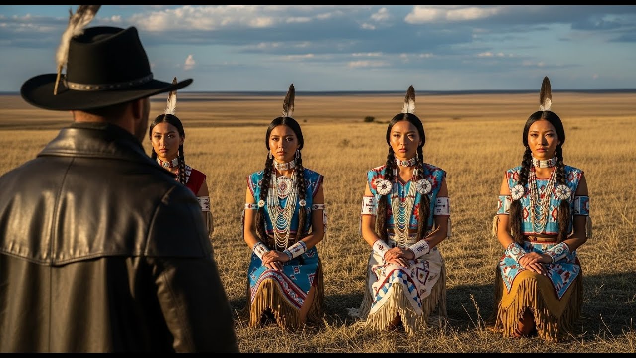 Ele Voltou Para Um Rancho Morto — O Que Quatro Mulheres Apache Fizeram Mudou Tudo#faroeste #cowboy