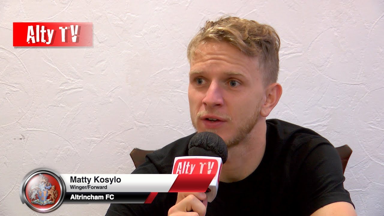 Matty Kosylo Signs for Altrincham FC | Interview