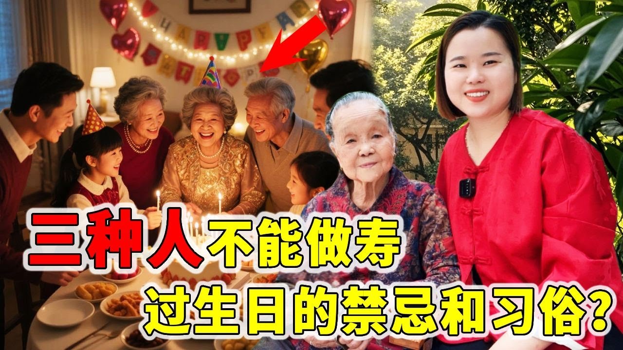生日不能随便过，三种人不能做寿，过生日有什么禁忌和习俗？