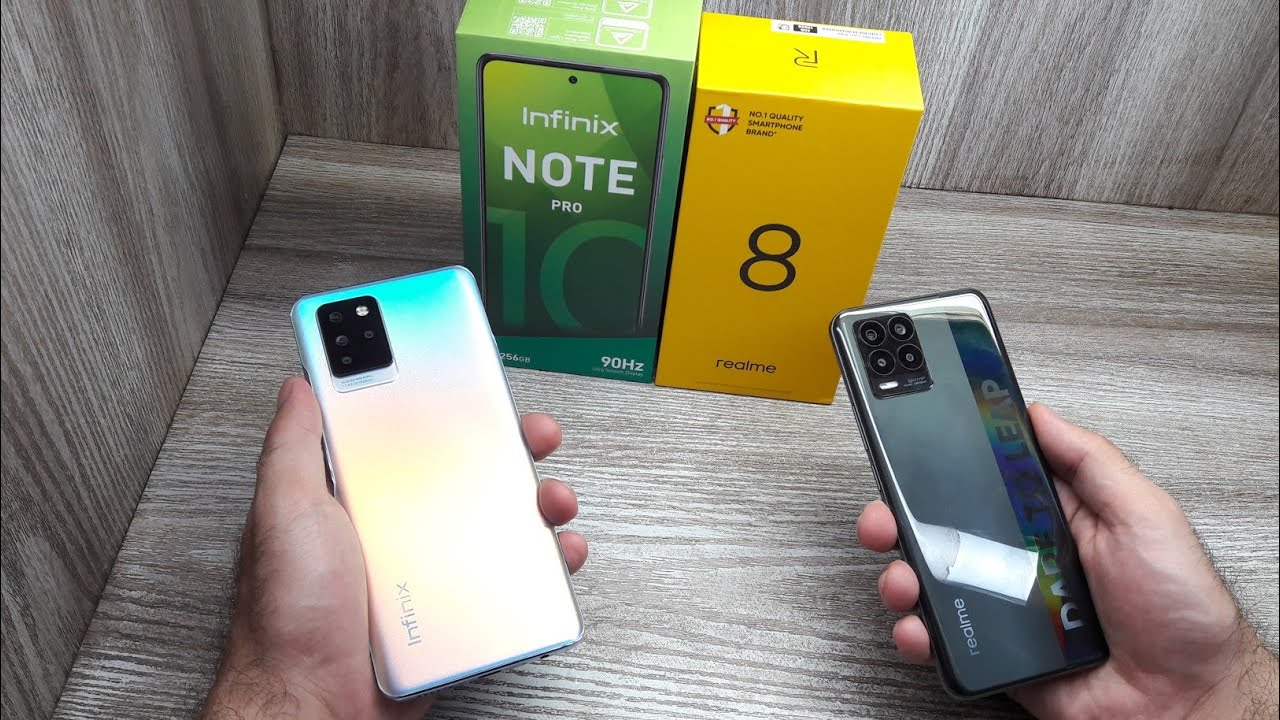 Infinix Note 10 Pro vs Realme 8 - Which Should You Buy ?