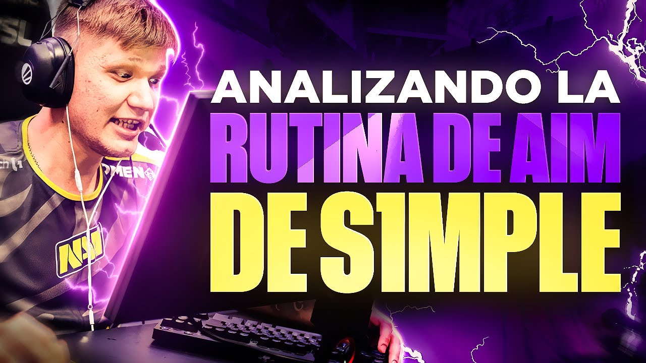 Esta es la RUTINA de S1MPLE para practicar el AIM | CS:GO