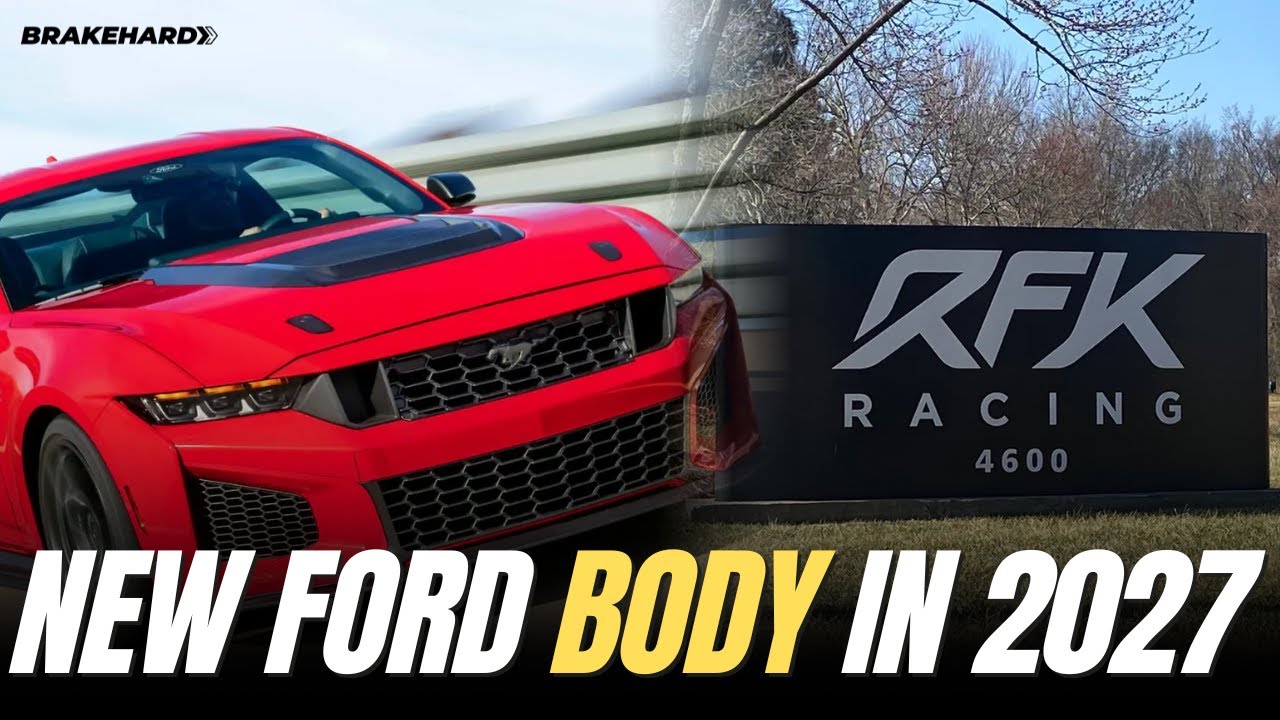 Команды Ford в NASCAR получат новый кузов в 2027 году | RFK Racing выставит 4-й автомобиль на тра...