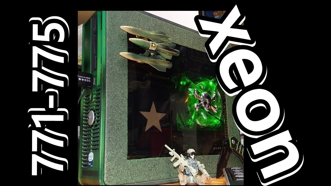 socket 771-775 intel xeon modded dell optiplex build