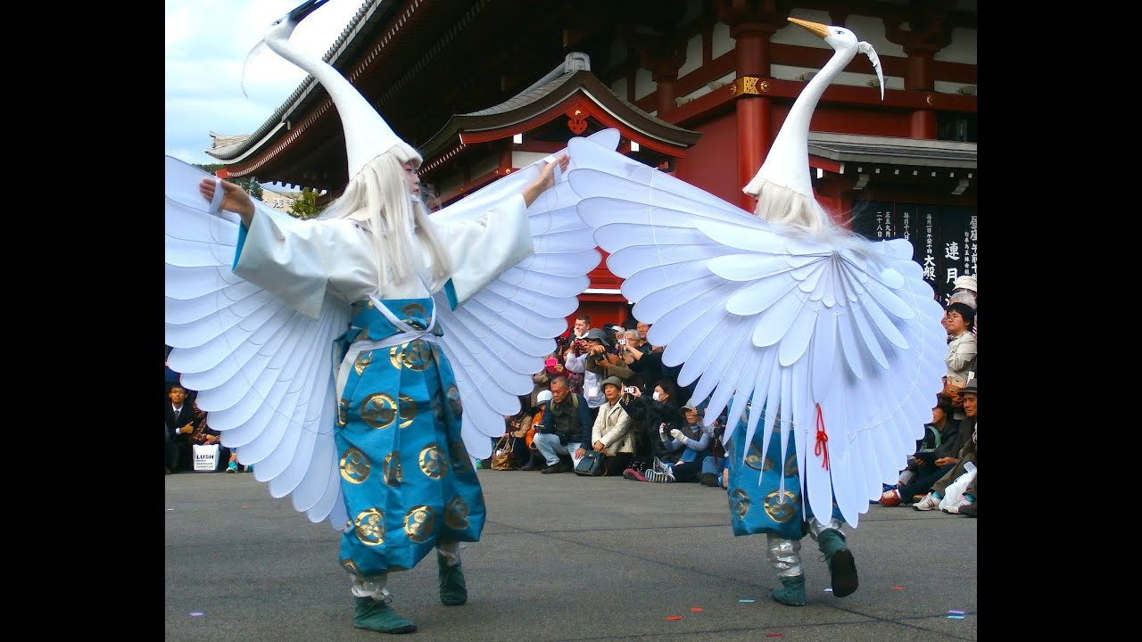 Japanese White Heron Dance - Shirasagi no Mai
