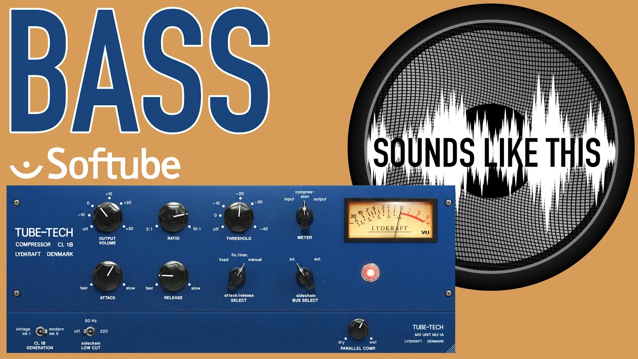 Softube Tube-Tech CL 1B mk II | BASS